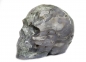 Preview: Crystal skull, skull moss agate