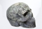 Preview: Crystal skull, skull moss agate