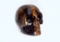 Preview: Kristallschädel, Skull, Tigerauge, ca. 280 Gramm