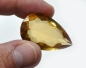 Preview: Citrine, faceted in drops, approx. 65 carats