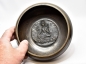 Preview: Engraved singing bowl Nepal, 850 grams