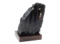 Preview: Black tourmaline/Schörl crystal on wooden base No. 6