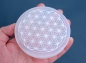 Preview: Selenite Disc, Large "Flower of Life" - Charging Plate