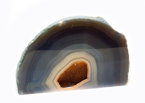 Agate geode nature 31, Brazil 975 grams