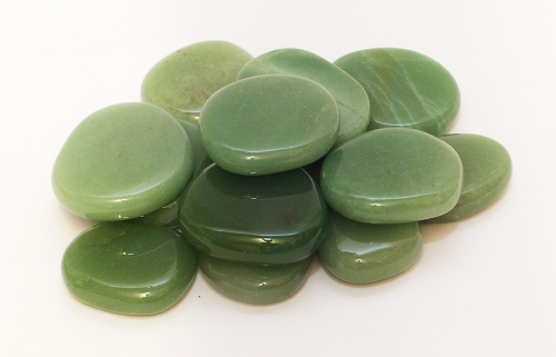 Green aventurine, disc stone