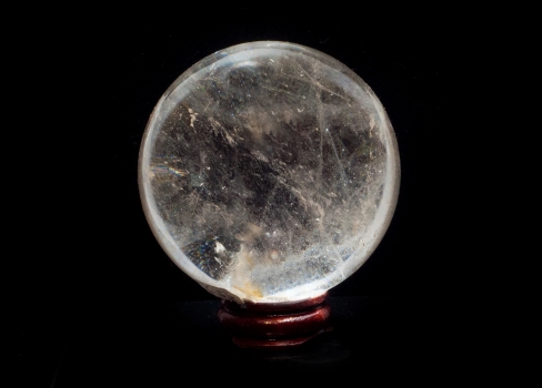 Rock crystal ball 380 grams