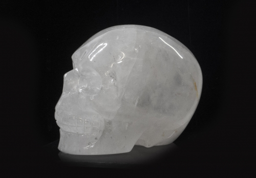 Crystal skull, rock crystal 685 grams