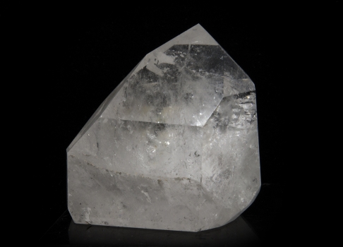 Rock crystal tip No. 7, polished on all sides