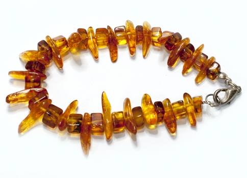 Baltic amber bracelet no.6