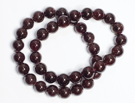 Garnet ball bracelet