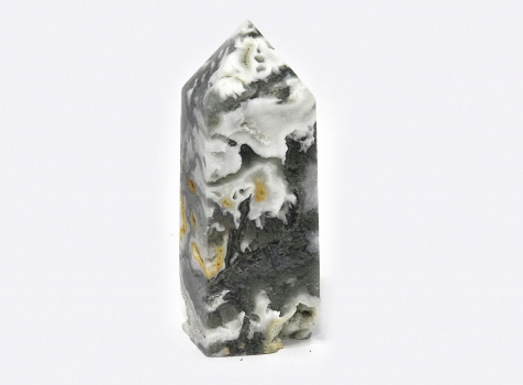 Moss Agate Obelisk no 1