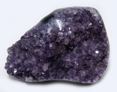 Uruguay amethyst, side polished 630 grams