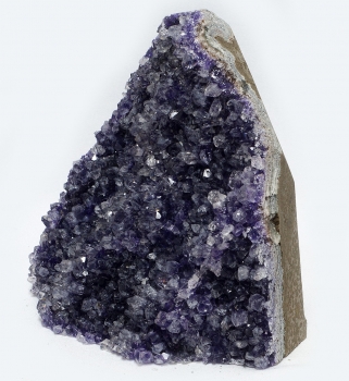 Uruguay Amethyst, 1360 Gramm, extrem dunkle Kristalle