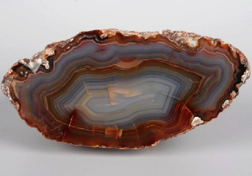 Agate geode nature 21, Brazil 330 grams