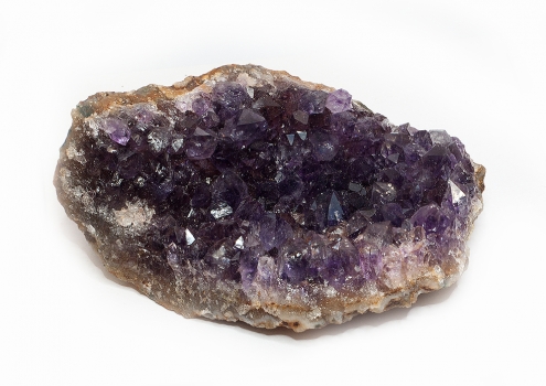 Uruguay amethyst no 14, 155 grams, dark crystals