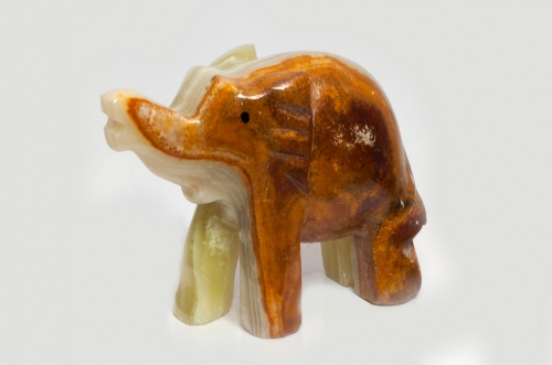 Onyx Marmor Elefant Nr. 3