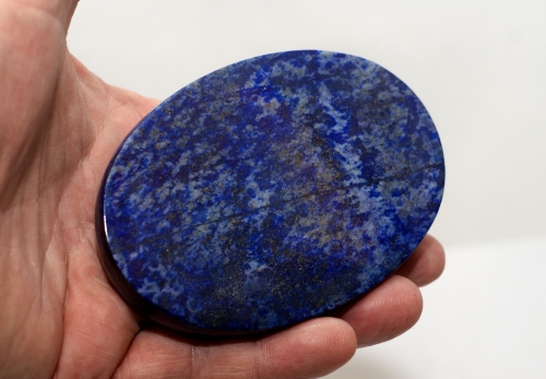 Lapislazuli Anschliff oval, 1700 Carat