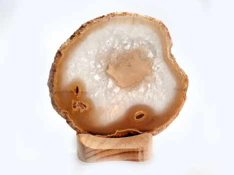 Agate disc natural No. 39