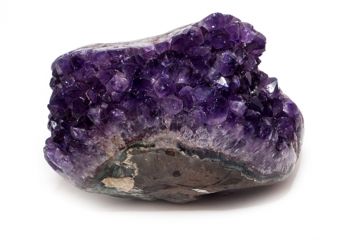 Uruguay amethyst, side polished 1110 grams