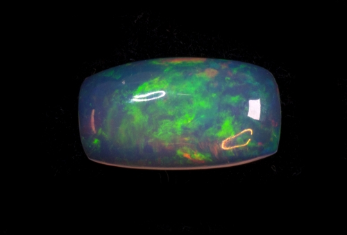 Welo Multi-Fire Opal Äthiopien, kissenförmig, 2 Carat