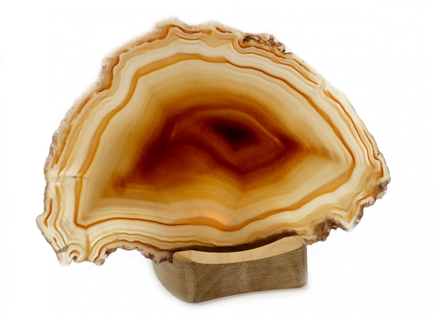 Agate disc natural No. 7