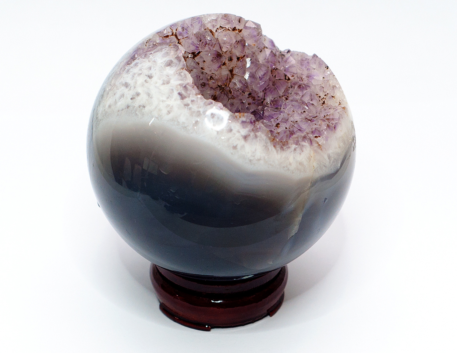 Amethyst ball, no. 9