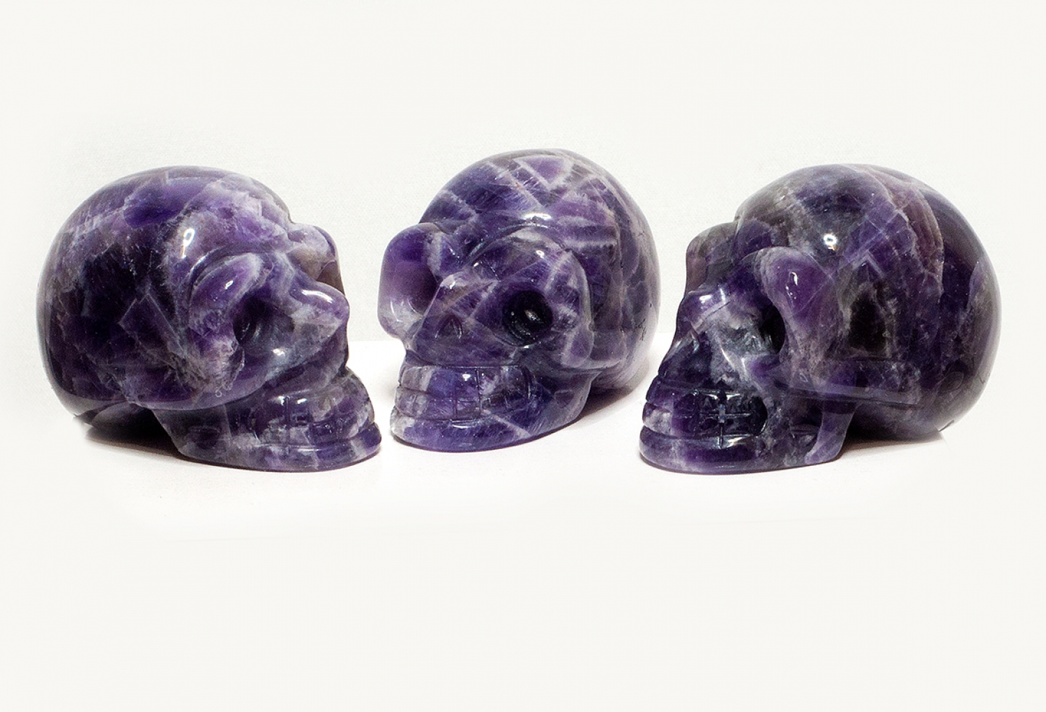 Skull, Amethyst skull