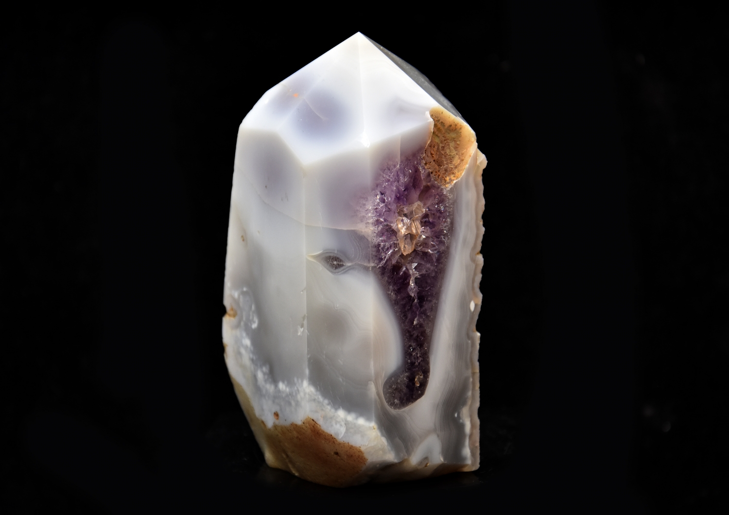 Amethyst Spitze poliert ,Brasilien