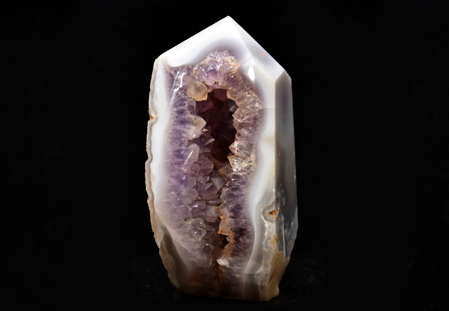 Amethyst Spitze poliert ,Brasilien