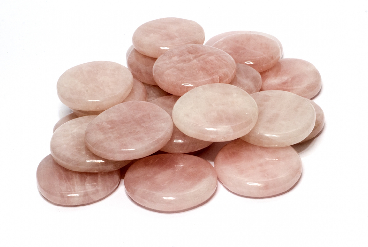 Rose Quartz disc stone