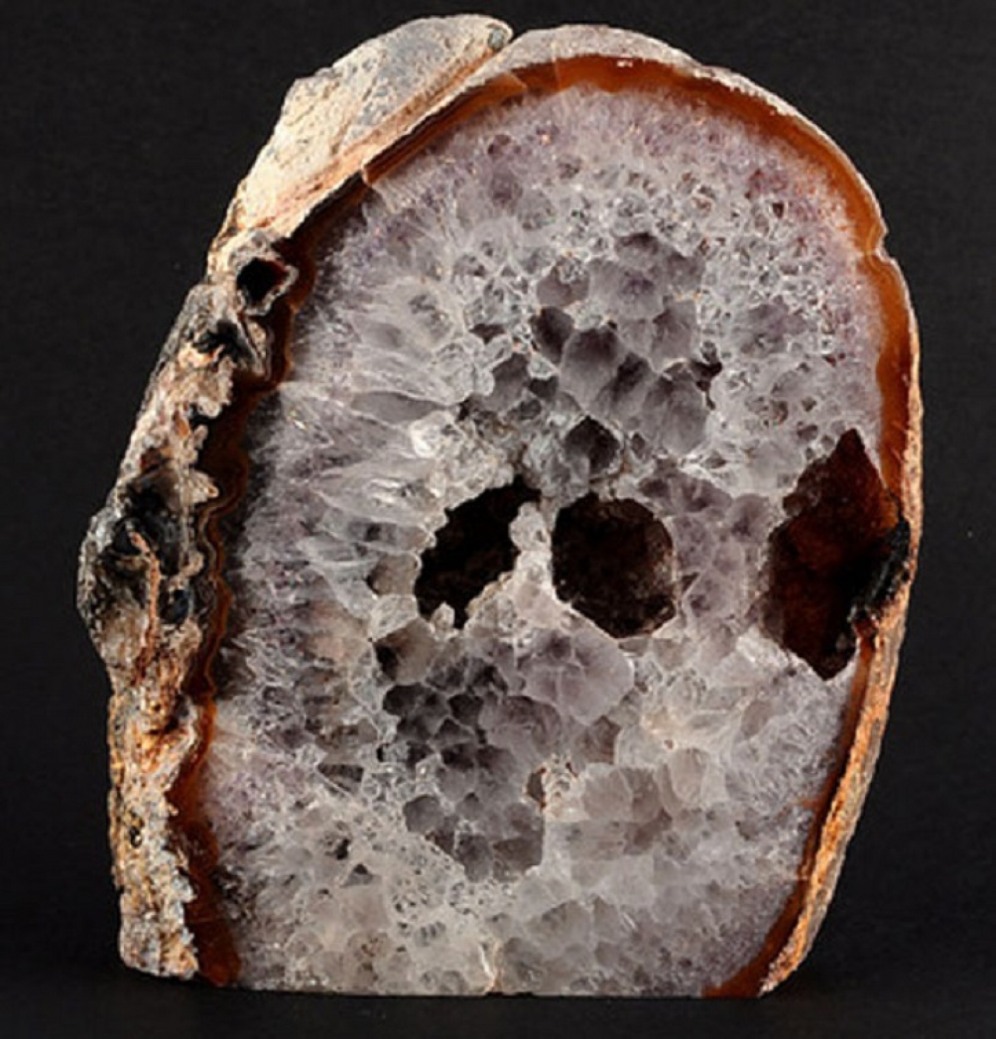 Achatgeode natur 15, Brasilien 1530 Gramm