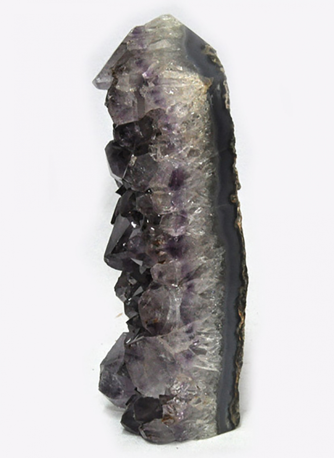 Amethystdrusen Obelisk, 770 Gramm