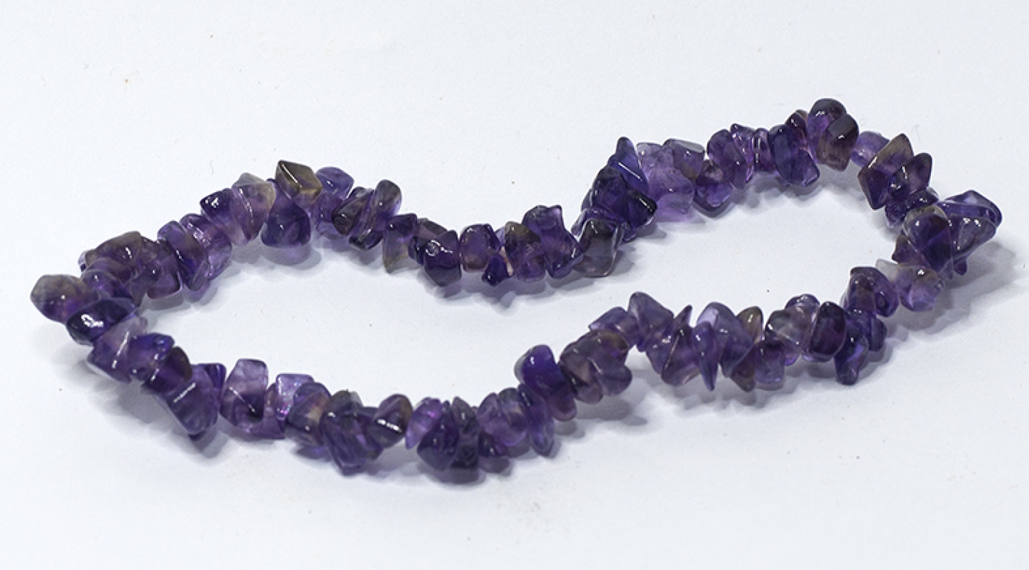 Amethyst sliver bracelet