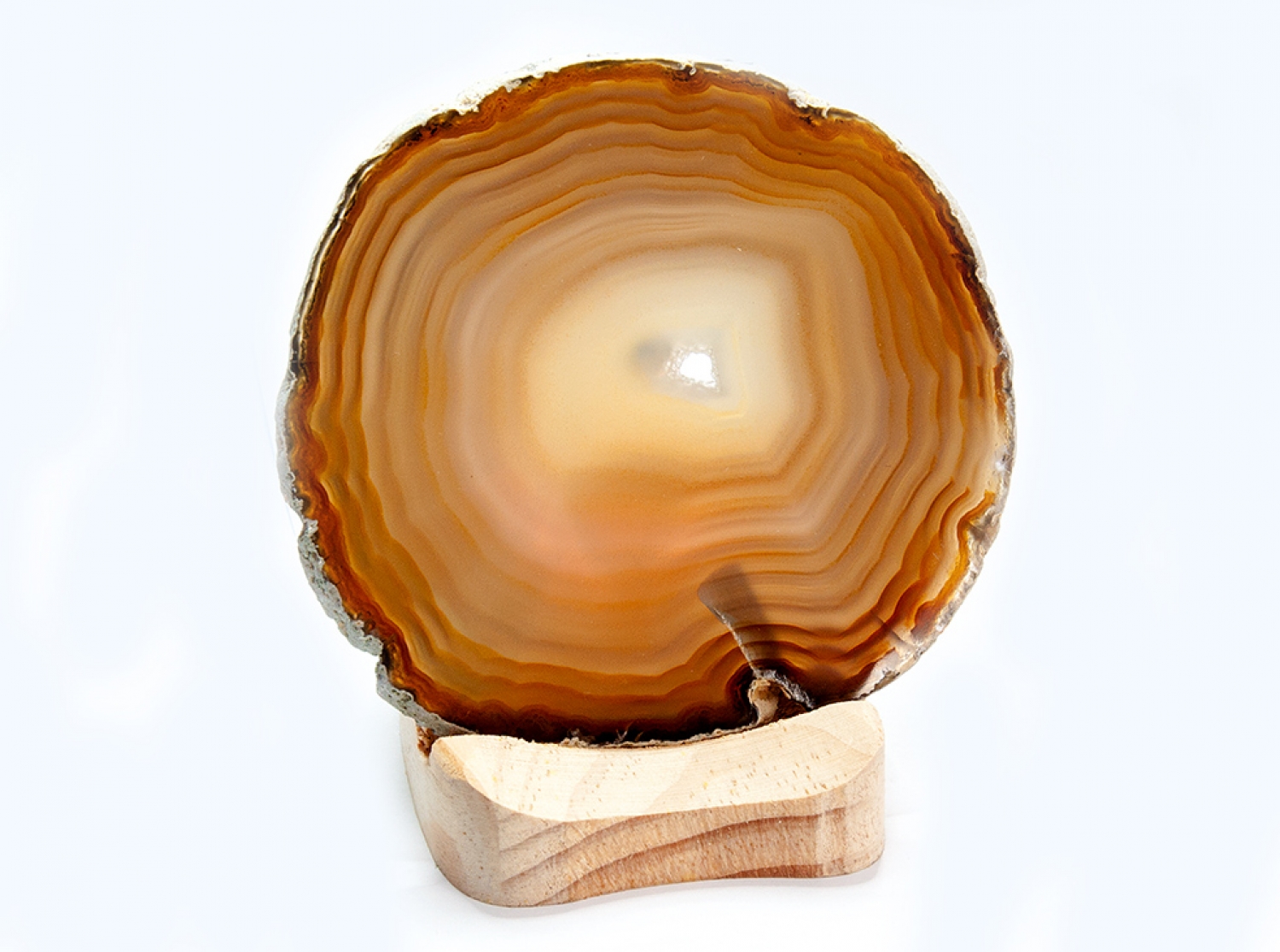 Agate disc natural No. 23