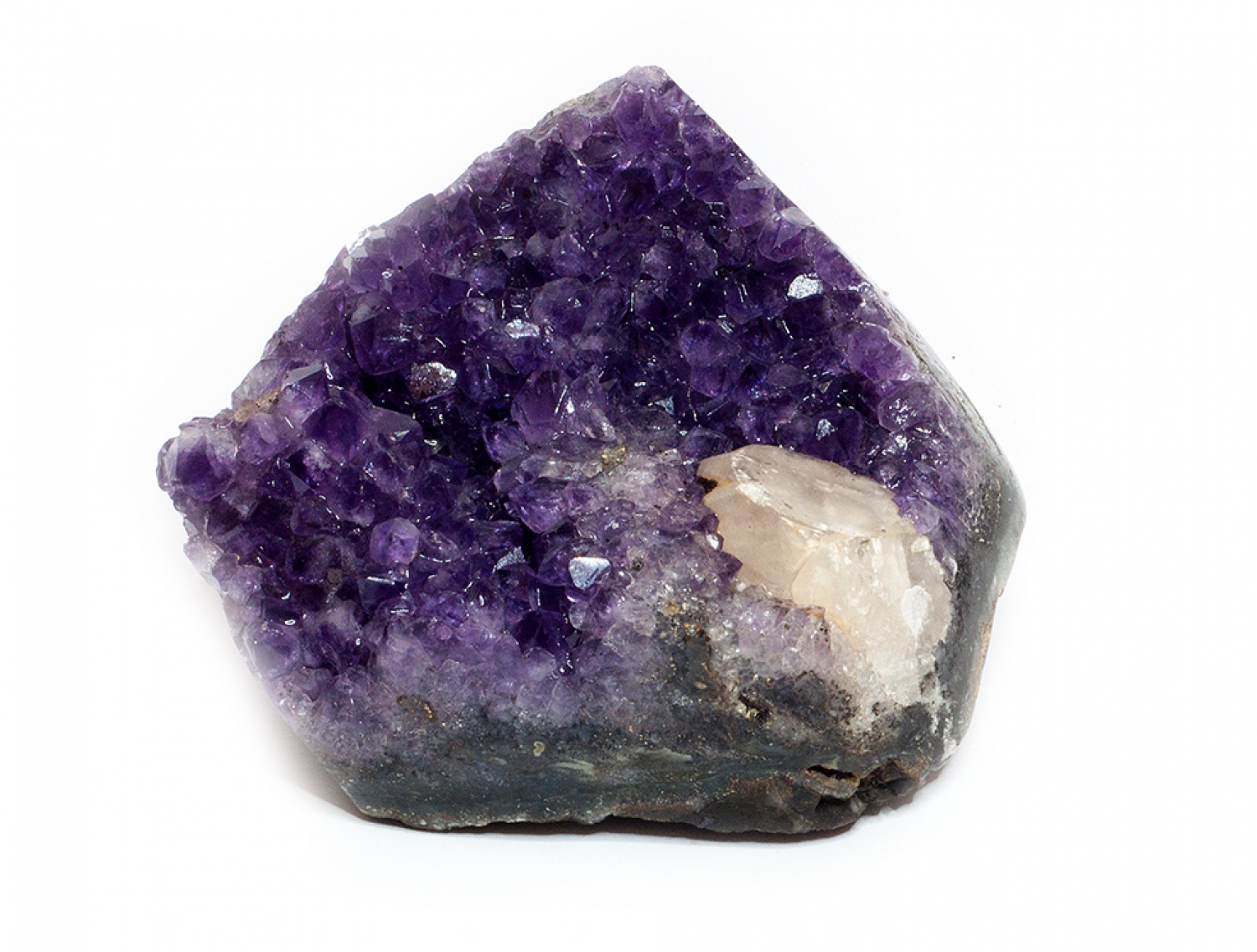 Uruguay amethyst, side polished 445 grams