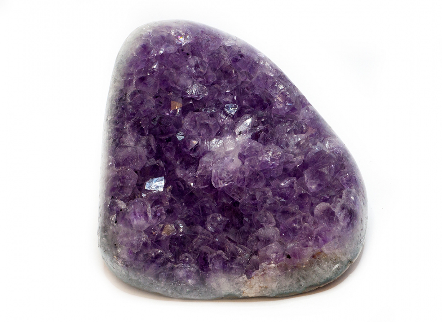 Uruguay amethyst, side polished, 1005 grams - Kopie