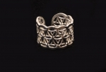 RING - Flower of Life - Silver