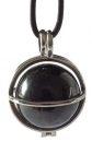 Shungite ball in a silver-plated cage